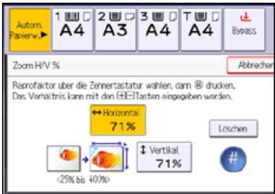RICOH AFICIO MP9002 - Richtungsabhängige Vergroßerung (%) - 4