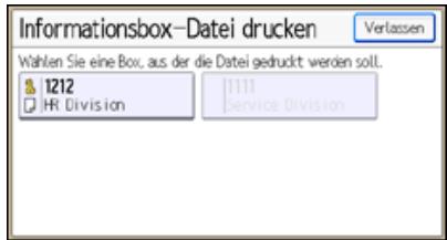 RICOH AFICIO MPC305SP - Informationsbox-Dokumente drucken - 3