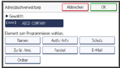 RICOH AFICIO MPC305SP - Registrieren eines NCP-Ordners - 3