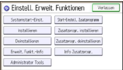 RICOH AFICIO MPC305SP - Mengen-/Stapeleinstellungen über das Bedienfeld - 1
