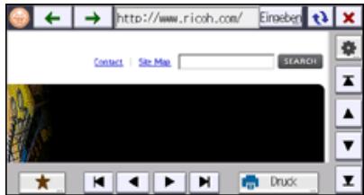 RICOH AFICIO MPC305SP - Häufig verwendete Webseiten unter Favoriten registrierten - 1