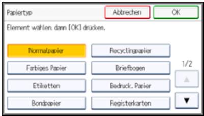 RICOH AFICIO MPC305SP - Drucken Sie die Taste [Anwenderprogramm/Zähler]. - 2