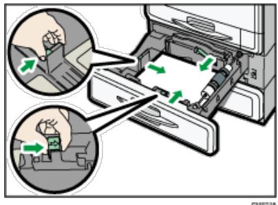 RICOH AFICIO MPC305SP - Ändern des Papierformats in den Magazinen 2 und 3 - 8