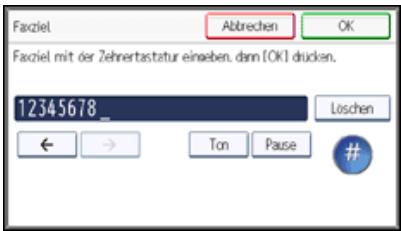 RICOH AFICIO MPC305SP - Ändern eines registrierten IP-Faxziels - 1