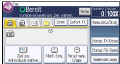 RICOH AFICIO MPC305SP - Vergabe von Zugriffsprivilegien beim Speichern von Datieren - 2