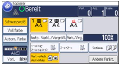 RICOH AFICIO MPC305SP - Kopieren in SchwarzwleiB - 1