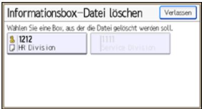 RICOH AFICIO MPC305SP - Informationsbox-Dokumente loschen - 2