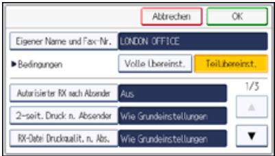 RICOH AFICIO MPC305SP - Programmieren/Ändern von speziellen Absendern - 1
