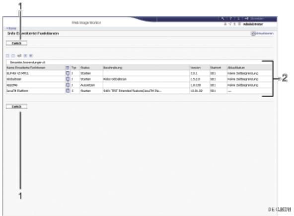 RICOH AFICIO MPC305SP - Bidldschirm Info Erweiterte Funktionen von Web Image Monitor - 1