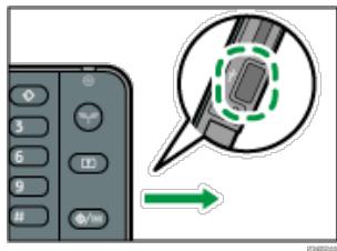 RICOH AFICIO MPC305SP - USB-Speicher entfernen - 1