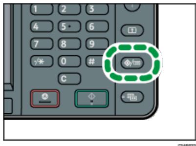 RICOH AFICIO MPC305SP - Drucken Sie die Taste [Anwenderprogramm/Zähler]. - 1