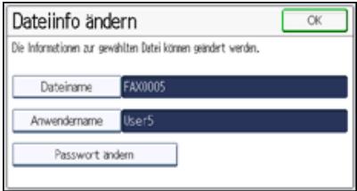 RICOH AFICIO MPC305SP - Informationen zu gespeicherten Dokumenten ändern - 3