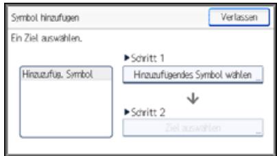 RICOH AFICIO MPC305SP - Symbole zum [Start]-Bildschirm mit Anwenderprogramm hinzufugen - 4