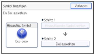 RICOH AFICIO MPC305SP - Symbole zum [Start]-Bildschirm mit Anwenderprogramm hinzufugen - 8