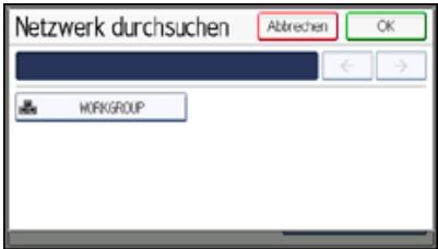 RICOH AFICIO MPC305SP - SMB-Ordnersuche mittels "Netzwerk durchsuchen" - 1