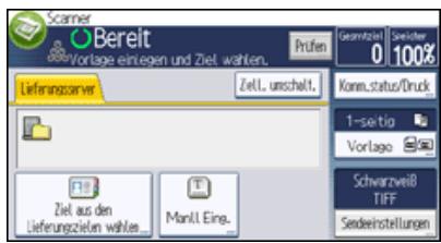 RICOH AFICIO MPC305SP - Zielauswahl aus der Ziellste - 2