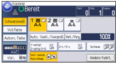 RICOH AFICIO MPC305SP - Registrieren eines benutzerdefinierten Formats - 1