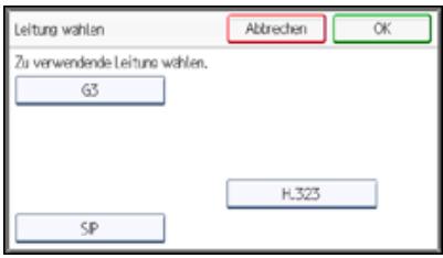 RICOH AFICIO MPC305SP - Registrieren eines IP-Faxziels - 1