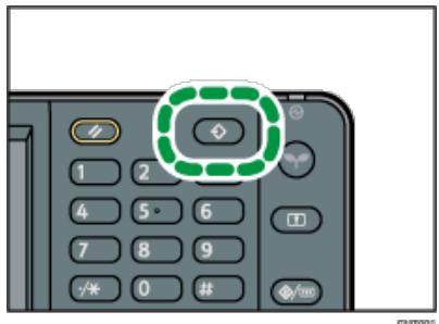 RICOH AFICIO MPC305SP - Eine Kurzwahl zu einem Programm aus dem [Start]-Bildschirm Löschen - 1