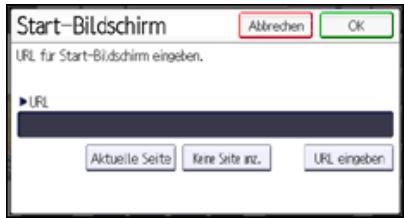 RICOH AFICIO MPC305SP - Die Website festlegen, die zuerst angezeigt wird - 4