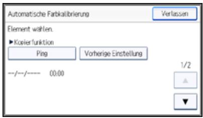 RICOH AFICIO MPC305SP - Drucken Sie auf [Vorherige Einstellung]. - 1
