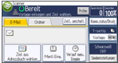 RICOH AFICIO MPC305SP - Zielauswahl durch Ungabe der Registrierungsnummern - 1