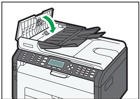 RICOH AFICIO SP 213SFNW - Close the ADF cover. - 1