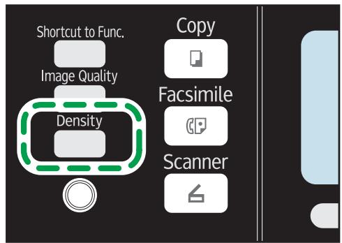 RICOH AFICIO SP 213SFNW - Adjusting image density - 1