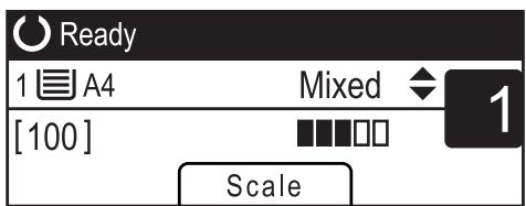RICOH AFICIO SP 213SFNW - Press [Scale]. - 1