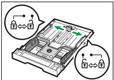 RICOH AFICIO SP 213SFNW - Extending Tray 1 to load paper - 3