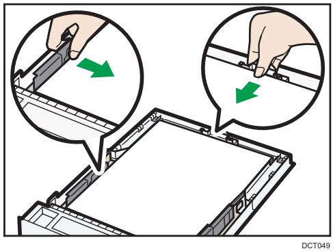 RICOH AFICIO SP 213SFNW - Loading Paper into Tray 1 - 6