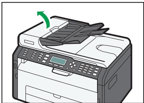 RICOH AFICIO SP 213SFNW - Open the ADF cover. - 1