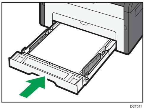 RICOH AFICIO SP 213SFNW - Loading Paper into Tray 1 - 7