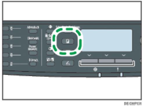 RICOH AFICIO SP3500SF - Der Bildschirm im Kopierermodus - 1