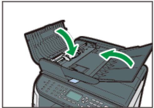 RICOH AFICIO SP3500SF - Schließen Sie die ADF-Abdeckung. - 1
