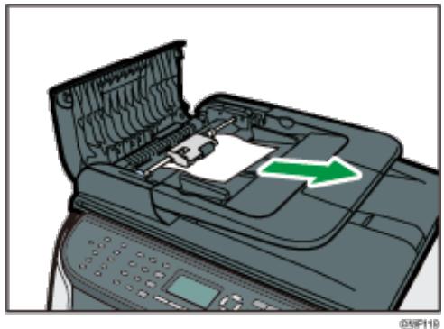 RICOH AFICIO SP3500SF - Öffnen Sie die ADF-Abdeckung. - 2