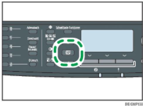 RICOH AFICIO SP3500SF - Drucken Sie die Taste [Fax]. - 1