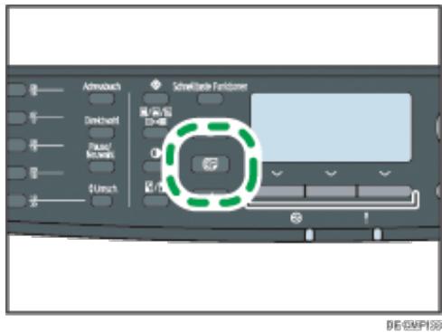 RICOH AFICIO SP3500SF - Drucken Sie die Taste [Fax]. - 1