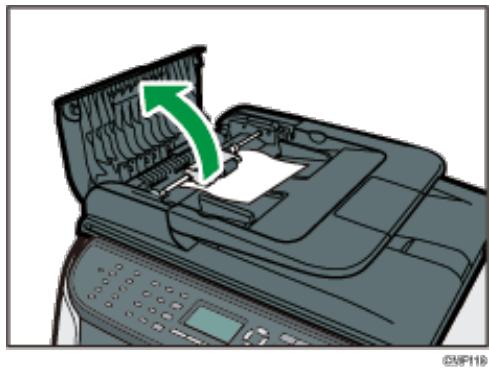 RICOH AFICIO SP3500SF - Öffnen Sie die ADF-Abdeckung. - 1
