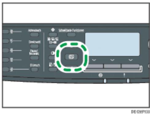 RICOH AFICIO SP3500SF - Drucken Sie die Taste [Fax]. - 1