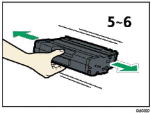 RICOH AFICIO SP3500SF - Entfernen Sie die Schutzfolie und die Schutzmaterialien. - 9