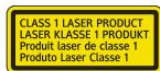 RICOH BR-1 - Sécurité du laser - 1