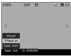 RICOH GR - Suppression d'un fichier - 1