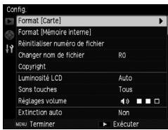 RICOH GR - Menu config. - 1