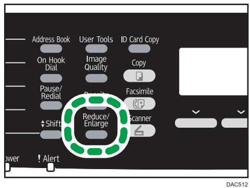 RICOH SP C250SF - Déterminer le format de numérisation selon le format de l'original - 1