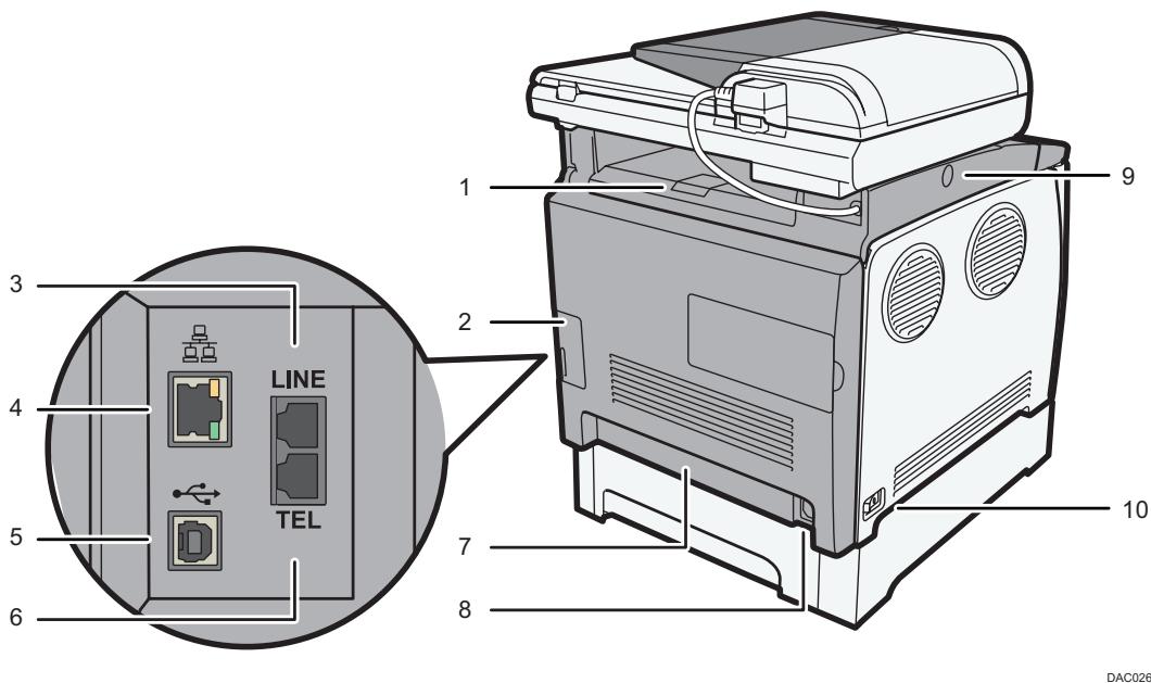 RICOH SP C250SF - Exterieur : Vue arrête - 1