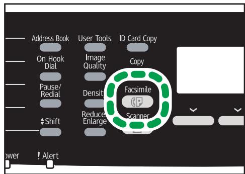 RICOH SP C250SF - Annulation pendant l'envoi d'un fax - 1