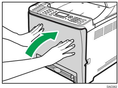 RICOH SP C252SF - Abaisser les leviers de l'unité de fusion - 3