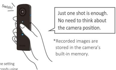 RICOH THETA S - Taking Still Images - 2