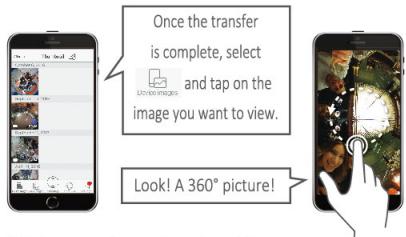 RICOH THETA S TH-2 - Viewing on a Smartphone - 1